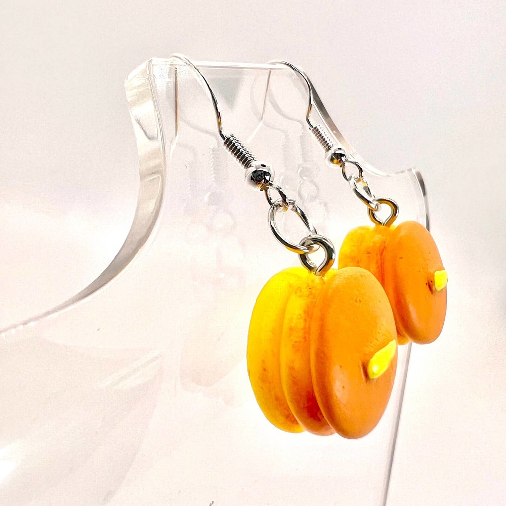 Waffle Stack Earrings - Breakfast Earrings - Diner Earrings - Food Earrings - Picture 5 of 9